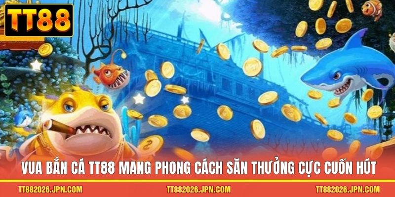 Vua bắn cá TT88 mang phong cách săn thưởng cực cuốn hút